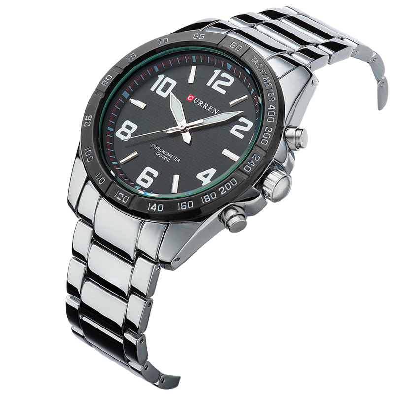 Fashional Business Stainless Steel Men Quartz Watch 