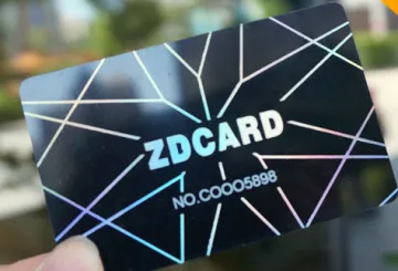 Custom pvc photo card with unique printing
