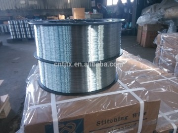 factory galvanized wire for staples,wooden nails and binding books