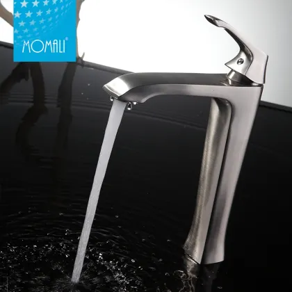 2016 Hot Sale Online Shopping Nickel Brushed Basin Faucet Counter Top Wash Basin Faucet