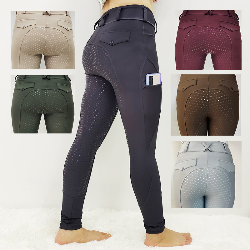 إسقاط سفينة النساء euqestrian jodhpurs السيليكون