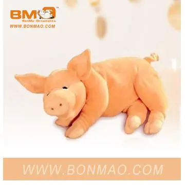 snoring piggy plush