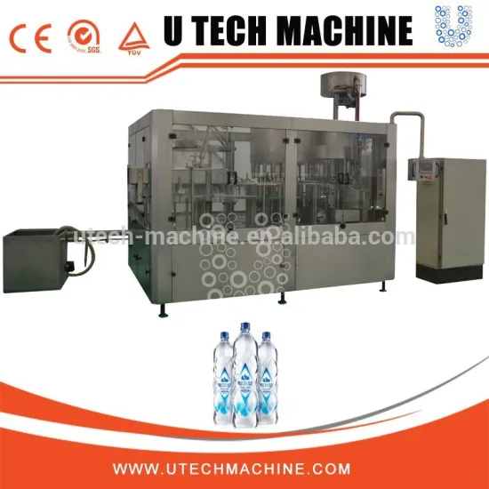 Low budget Automatic pet bottle soda water filling machine