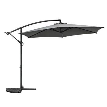 High Quality Outdoor Banana Cantilever Umbrella for Restaurants