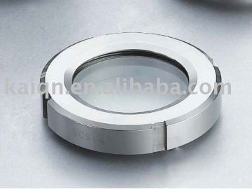SS 304 e 316L Glass a vista rotondo