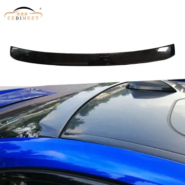 Black ABS Plastic Rear Roof Spoiler for BMW G38