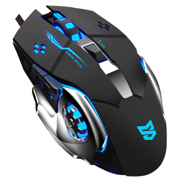 M3S USB LED Wired Gaming Mouse with 6 Buttons and Macro Defined LIGHT