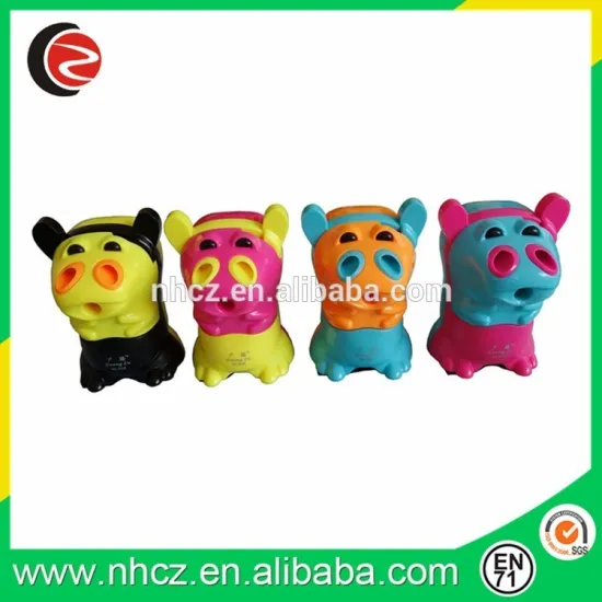 Hippo Shaped customized Pencil Sharpener