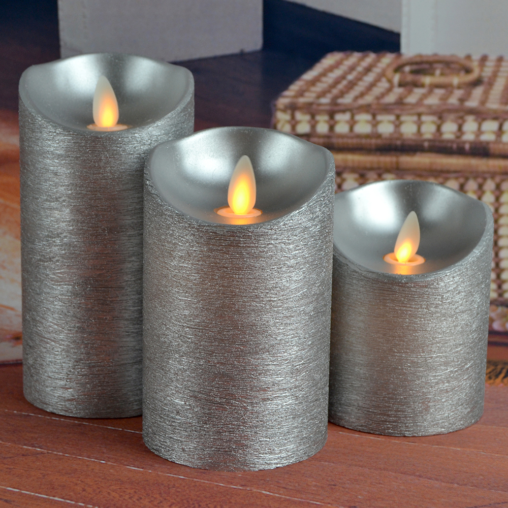 dancing wick candles