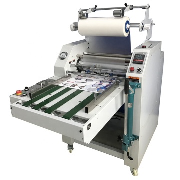 390mm Paper Pneumatic Semi-Automatic Over-Lap Roll Laminating Machine