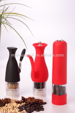 One-hand Electric/Manual Pepper & Salt Mill