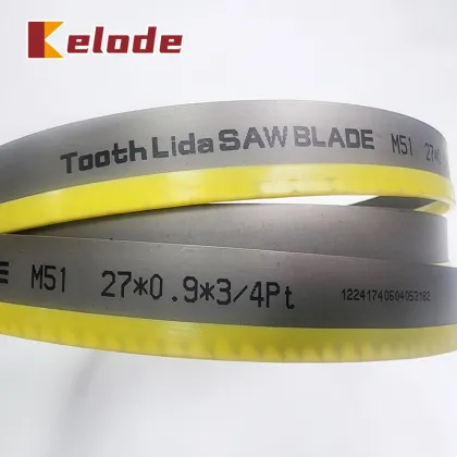 Bimetallic band saw blade Toothed Lida