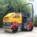 Mini 1.8 Ton Hydraulic Moto Double Drum Road Roller DVR-1800 For Seal