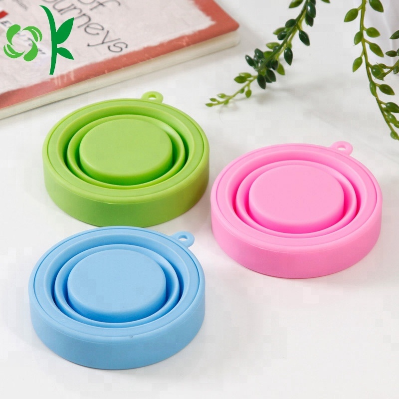 High Quality Portable Silicone Collapsible Tea Cup