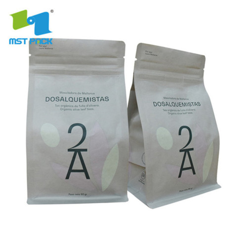 cornstarch biodegradable eco coffee valve bag