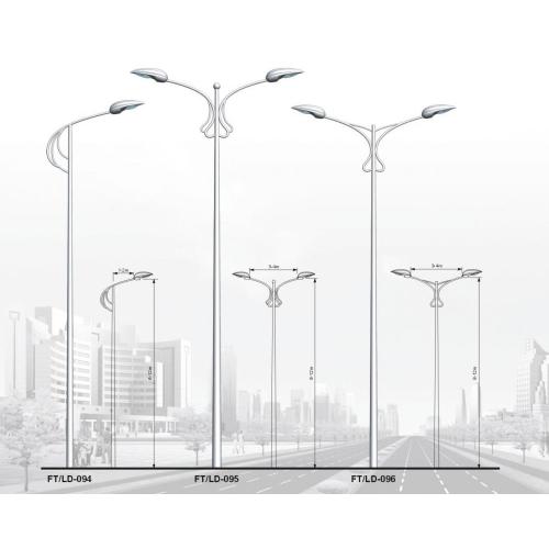 Cột chiếu sáng bằng thép đa giác 10M 12M