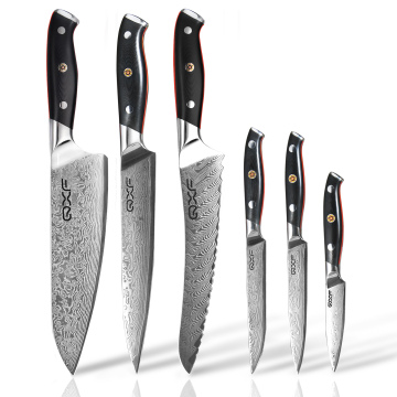 67 Layer VG10 High Carbon Steel 8 inch Damascus Chef Knife Set