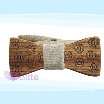 ffashion handmade wooden bow tie wood bowties with free customized logo