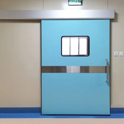 Stainless Steel Medical Electric Fire Purification Door
