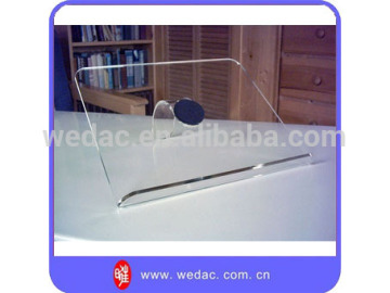 Hot new design outdoor desktop acrylic brochure holder