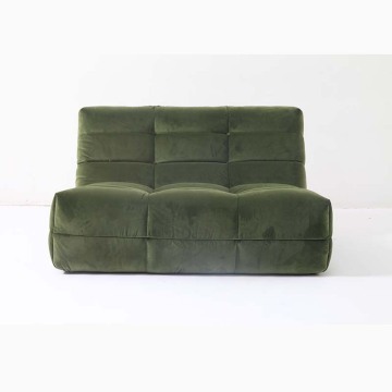 Ethnicraft N701 Stoff zwei Setzer -Sofa