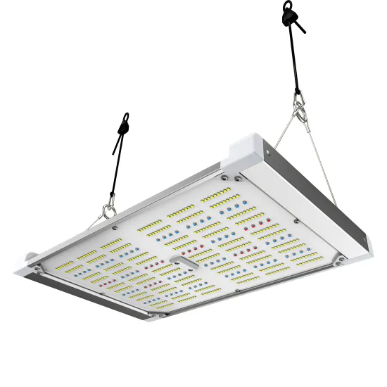 QuantumLED Grow Lights: Full Spectrum IR LM301B Dimmable Plant Bar - 480W/240W Black