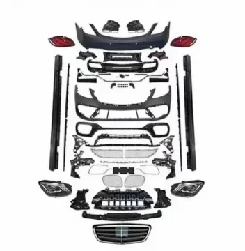 Mercedes-Benz S-Class W222 2018-2020 S65 AMG Body Kit: Front Bumper, Rear Bumper, Grille, Headlights, Taillights