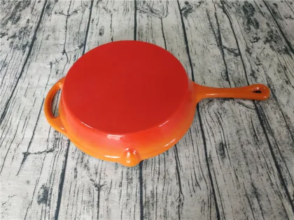Chinses cast iron frying pan with long handle