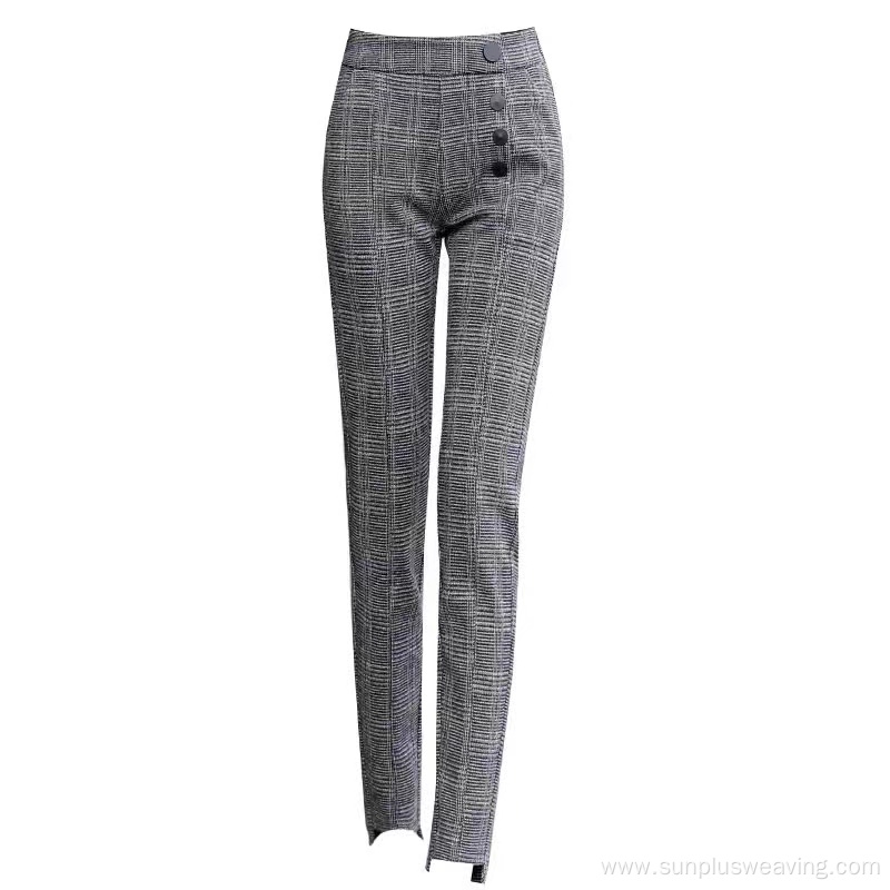 strip bengaline nylon viscos women lady pants