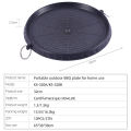 Lapotopoto spiness steel steateppible bbq grill pan