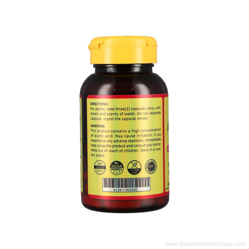 Apple Cider Vinegar Capsules with Vitamin 90 Capsules