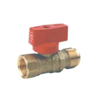 Flare x FIP Gas Ball Valve with UL/CSA, ,Aluminum T Handle