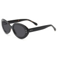 Oval Acetate Sunglasses Women