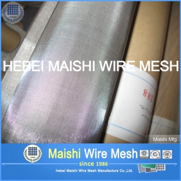 stainless steel woven wire mesh 350 mesh 0.03mm from factory