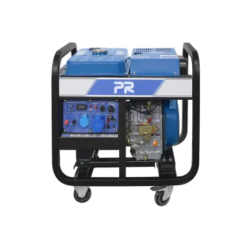 Power 5KVA 5KW Generator Set: Single Phase 3.0KW to 6KW, 8KW & 110V Diesel/Petrol Silent Generator with Electric Governor, 60Hz Frequency