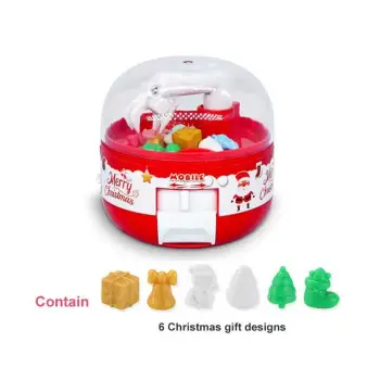 Christmas Gifts: Arcade Grabber Game with Mini Figures Prizes & Mini Claw Machines for Kids Toy Collection