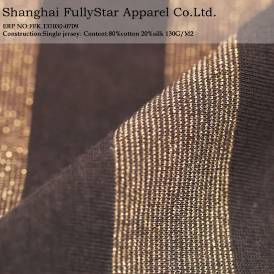 fashion knitted silk wholesale cotton fabric