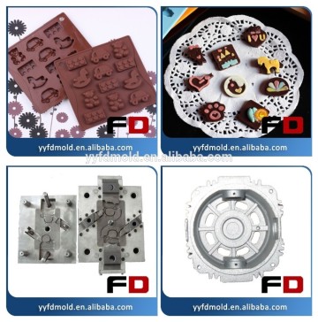 Manufactory customized hard plastic chocolate molds
