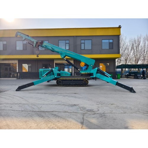 12 -тонной паук Clawler Mobile Crane для подъема