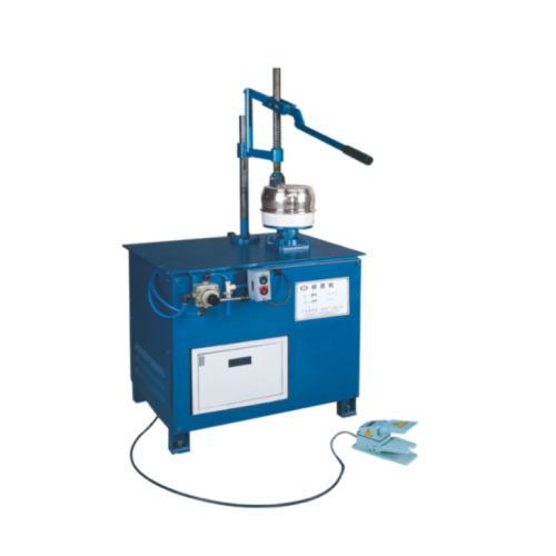 Manual industrial polishing machine for tableware making