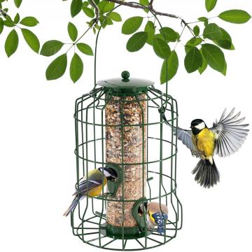 Premium Grade Steel Caged Tube WildBird Feeder