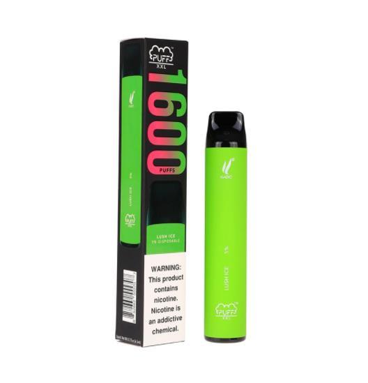 Vaporizador desechable de cigarrillos Vape Pen Puff XXL E