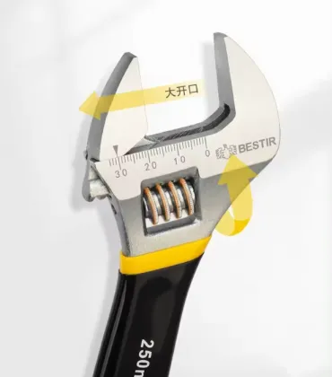 Adjustable Wrench Aluminum Hose Fitting Spanner Wrenches for Hardware Repair Tools