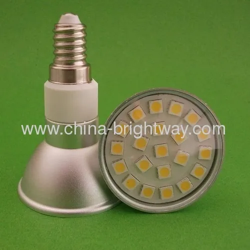 Jdr E14 Led Spot Lamp Warm White 2700k Smd5050 24leds 