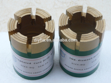 High quality impregnated well diamond core drill bits