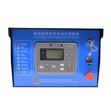 Zhongling 3 Hole Automatic Start Electrical Control Unit: Generator Control Panel with Controllers and Chint Parts