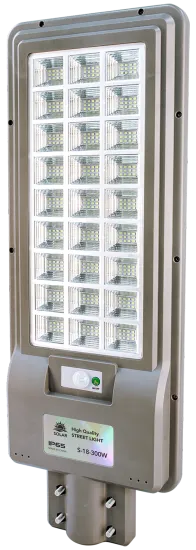 connection of solar street light