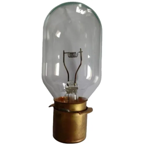 Sphericity Glass Incandescent Tube Train Lighting Bulbs 50V 500W