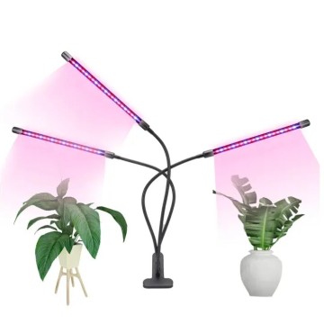 3 Heads Plant LED Grow Light - Full Spectrum LED Plant Growing Lamp
