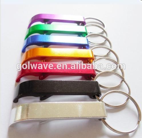 2015 Best wedding gifts souvenirs aluminum bottle opener keychain,Aluminum Aluminum bottle,Beer,beverage Opener with keychain